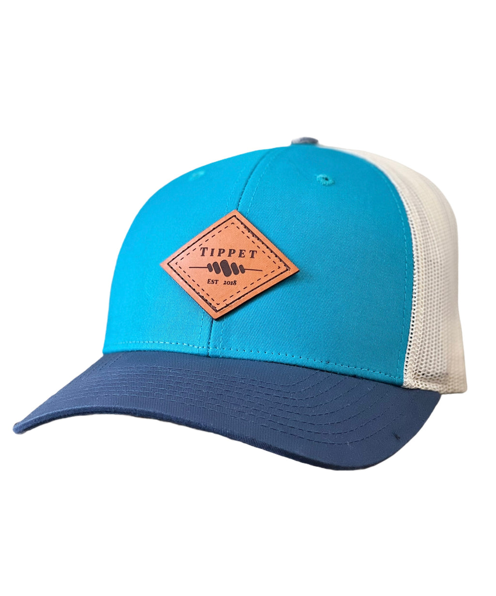 Women's Leather Patch Hat